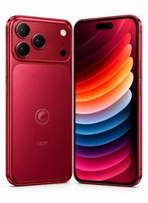 CCIT T18 Pro Max 5G 6.8 بوصة 16 جيجابايت + 1 تيرابايت - أحمر بوردو