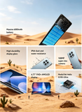 ريدمي نوت 15 5G شاشة AMOLED مقاس 6.77 بوصة بتردد 120 هرتز، 8 جيجابايت + 256 جيجابايت، بطارية 5520 ملّي أمبير/ساعة، كاميرا 108 ميجابكسل - أسود