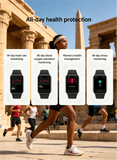 سوار اللياقة البدنية الذكي Xiaomi Smart Band 9 Pro بشاشة AMOLED مقاس 1.74 بوصة، مقاوم للماء بمعيار 5ATM، ومراقبة شاملة للصحة - أسود أوبسيديان