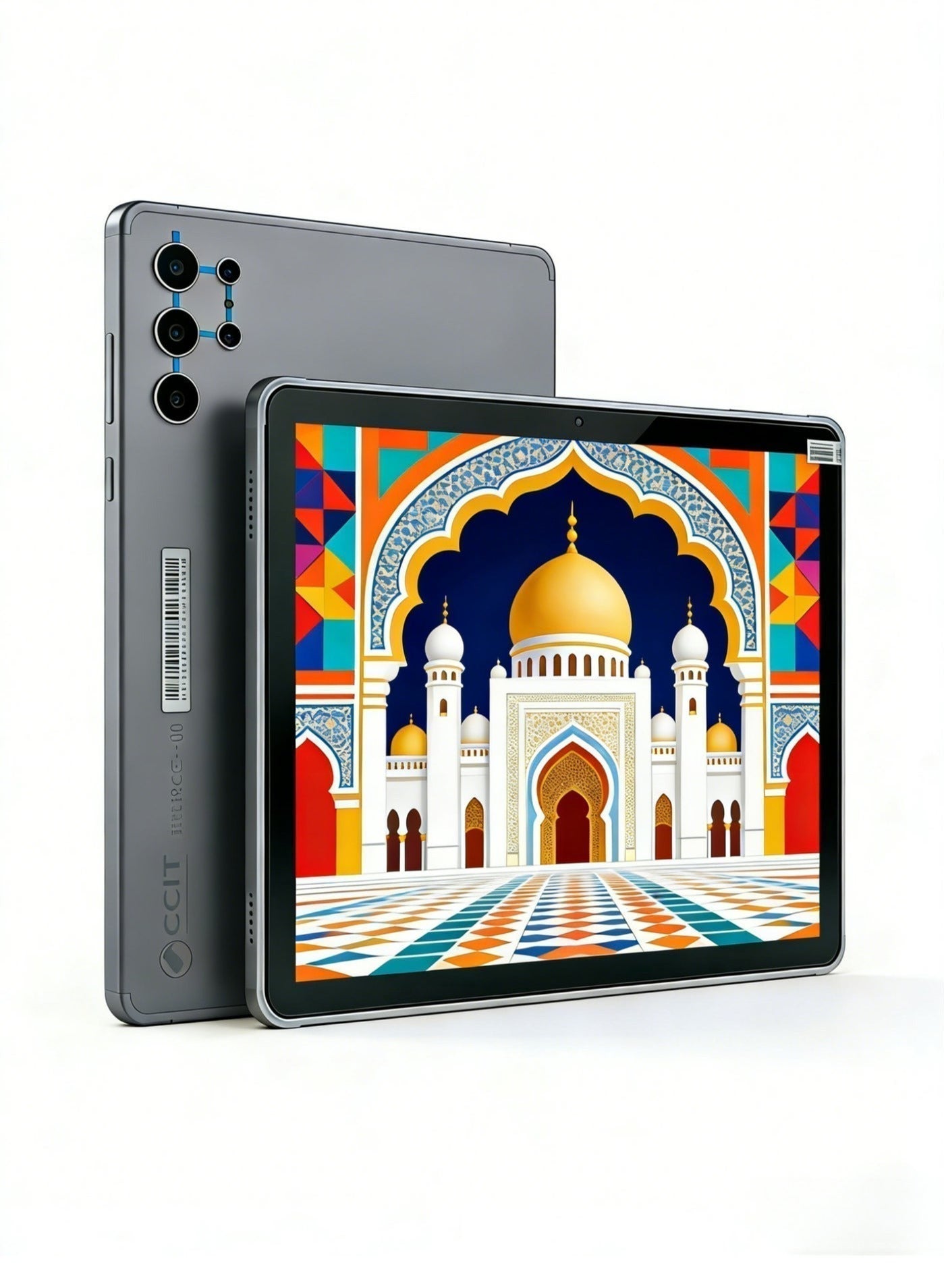 CCIT Tab G25 10.1" Android with Keyboard & Stylus Dual SIM WiFi 16GB RAM + 1 TB Gray