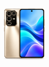هاتف CCIT Note 60 Pro 5G بشاشة 6.8 بوصة Full HD ونظام Android 15 وذاكرة 6GB+128GB وبطارية 6000mAh - ذهبي