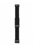Smart Bracelet – Ultra-Light 23.8g Metal Body with Nylon Strap | 5–7 Days Battery | 1ATM Water Resistant | Steps,-Black