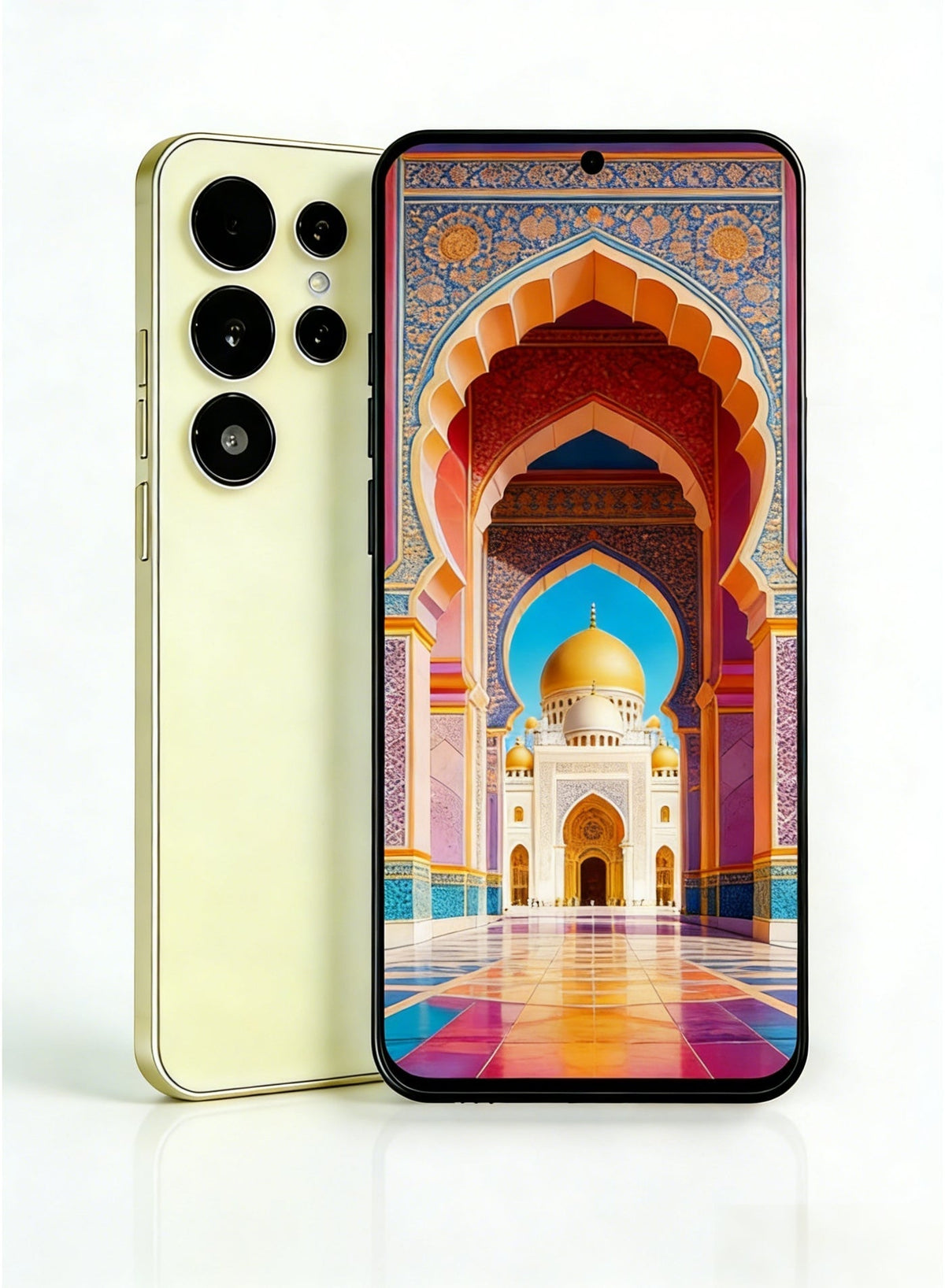 CCIT S24 Ultra 6.8-inch HD Full Screen 6000mAh Massive Battery 13MP Dual Camera  Gold