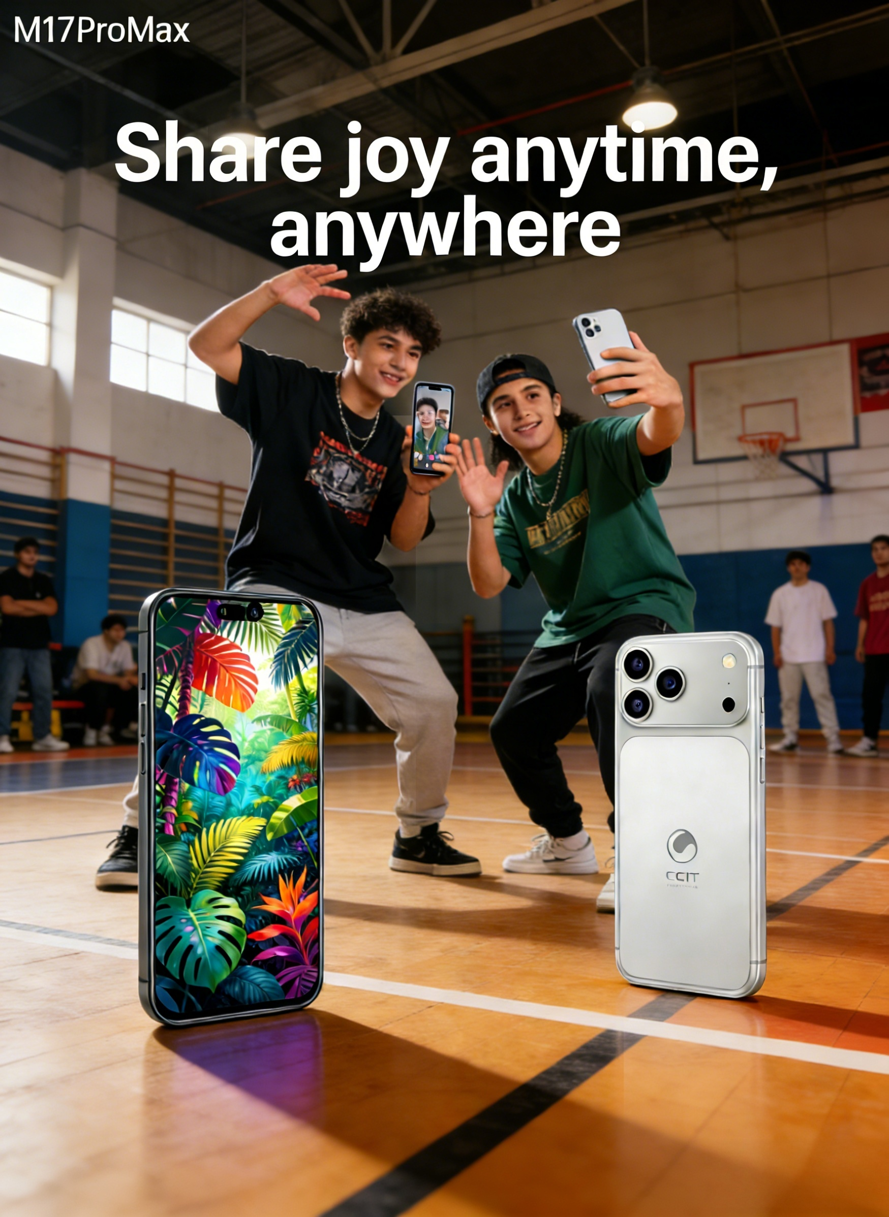 CCIT M17PROMAX  Display: 7.2"FullHD SUPER LCD Operating System: Android 15 Al Camera: Front 13MP Rear Connectivity: GPS/WIFI/BT Memory: 16GB (8+8) +512GB Unlock: Side fingerprint Battery capacity:6000mAh