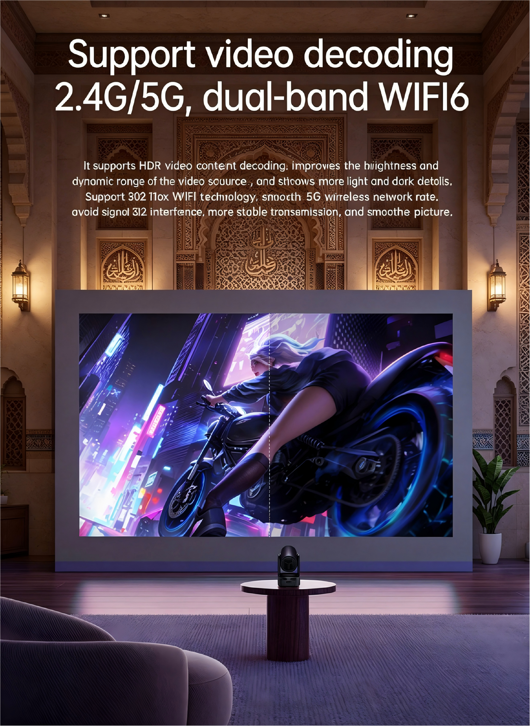 Kalobee Smart  Home Theater Projector