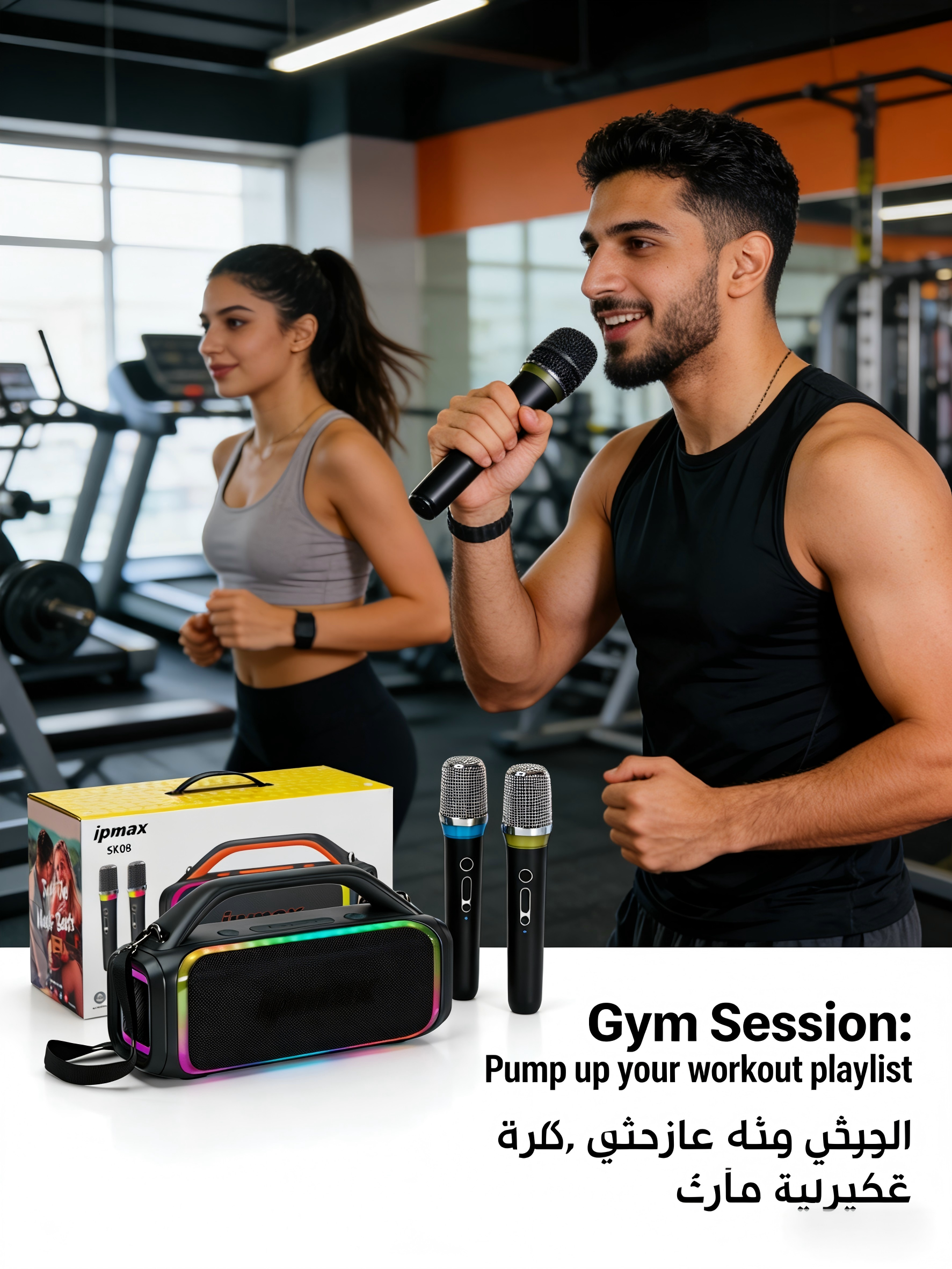 Ipmax SK08 Bluetooth speakers