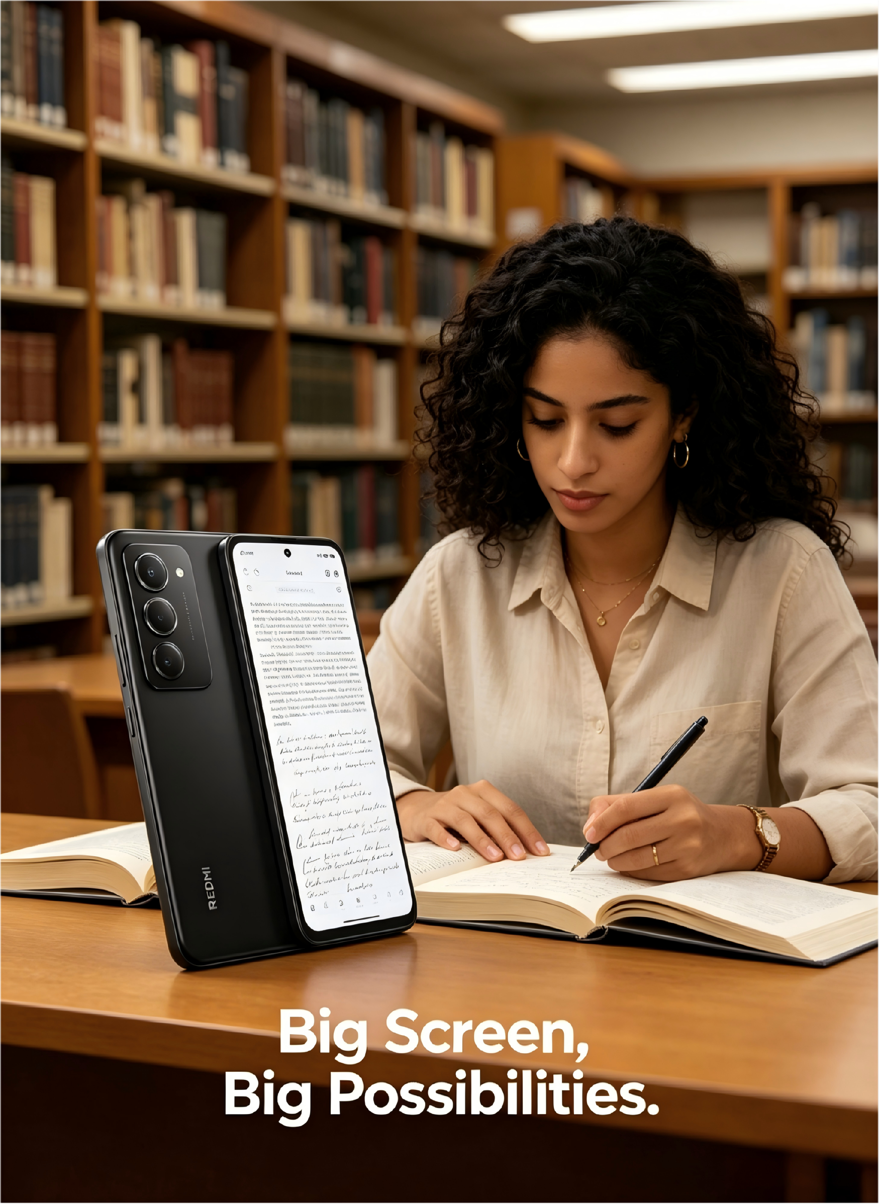 REDMI 15 4G Unlocked Smartphone 8GB+256GB, 6.9" 144Hz FHD+ Display, 7000mAh Large Battery, 33W Fast Charging, 50MP AI Triple Camera, Snapdragon 6s Gen 3 Processor, IP64 Dust & Splash Resistant