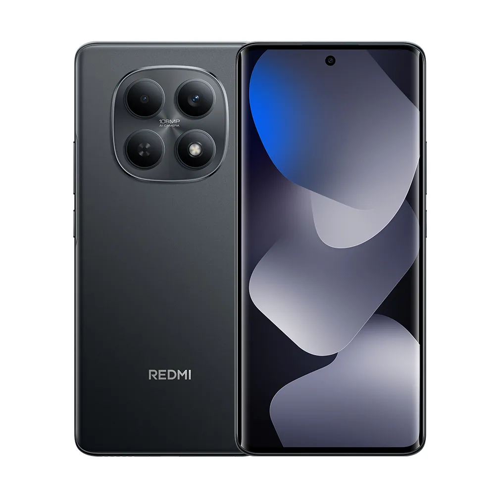 REDMI Note 15 5G 8GB+256GB Black | 6.77" 120Hz AMOLED Screen, 108MP Camera, 5520mAh Battery