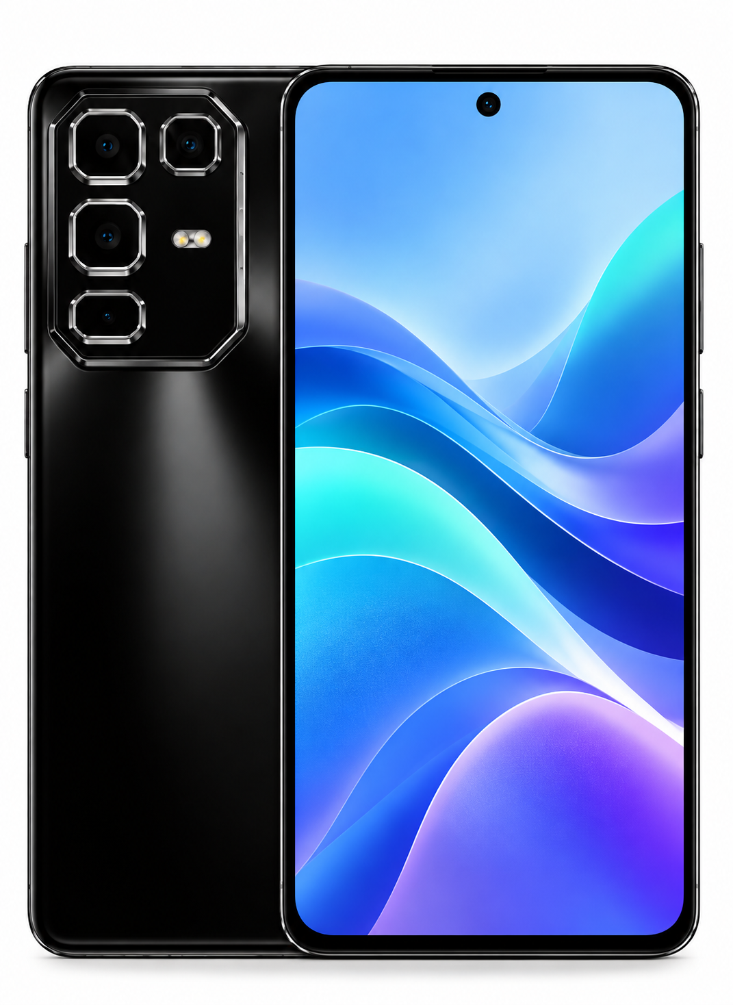 هاتف CCIT Note 60 Pro 5G بشاشة 6.8 بوصة Full HD ونظام Android 15 وذاكرة 6GB+128GB وبطارية 6000mAh - أسود