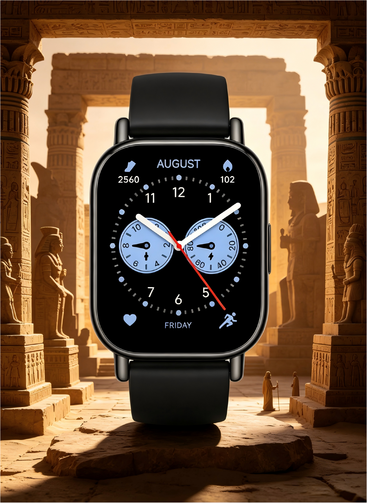 Redmi Watch 5 Lite Smart Watch, 5ATM Waterproof Fitness Tracker with Built-in GNSS, 18 Days Long Battery Life