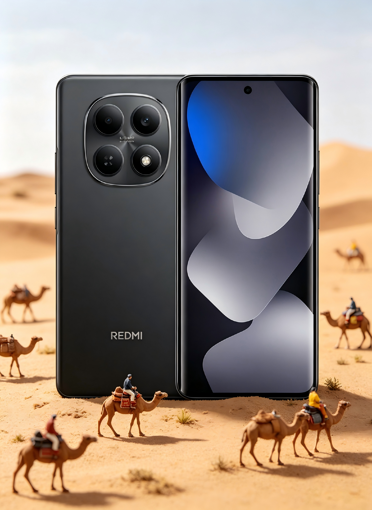 REDMI Note 15 5G 8GB+256GB Black | 6.77" 120Hz AMOLED Screen, 108MP Camera, 5520mAh Battery