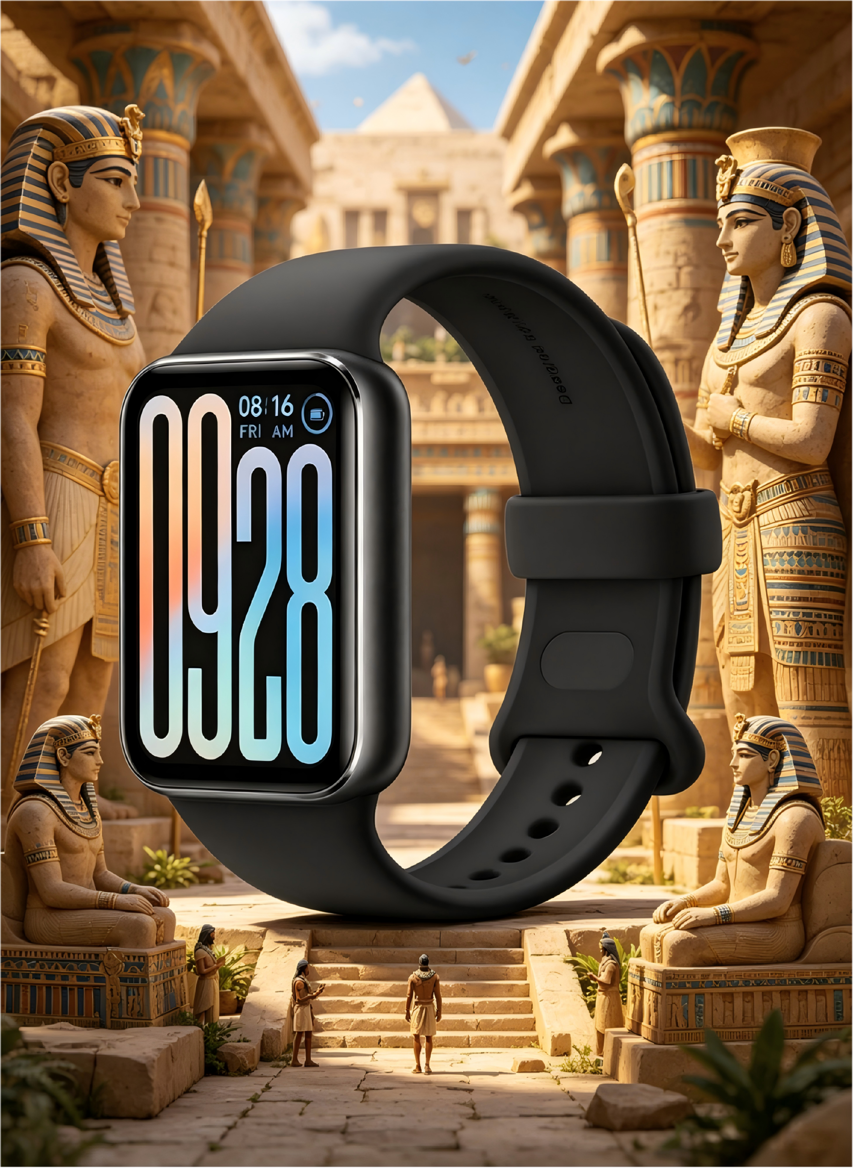 Xiaomi Smart Band 9 Pro (Obsidian Black), 1.74" AMOLED Display, 5ATM Waterproof Fitness Tracker with All-Round Health Monitoring