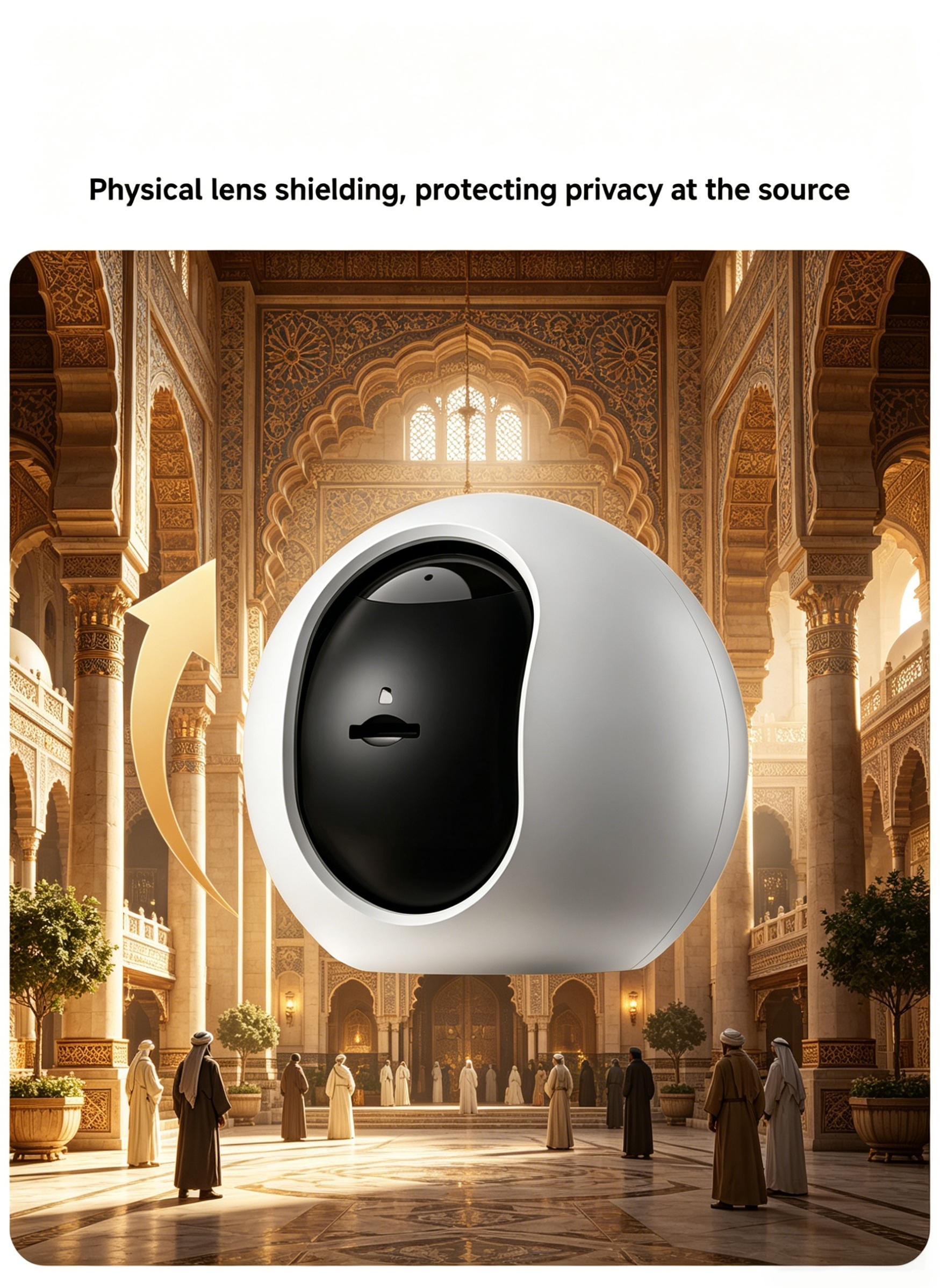 Xiaomi Smart Camera C201, 1080P Home Security IP Camera with Privacy Protection & Smart Motion Tracking