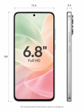 هاتف CCIT Note 60 Pro 5G بشاشة 6.8 بوصة Full HD ونظام Android 15 وذاكرة 6GB+128GB وبطارية 6000mAh - رمادي مخملي