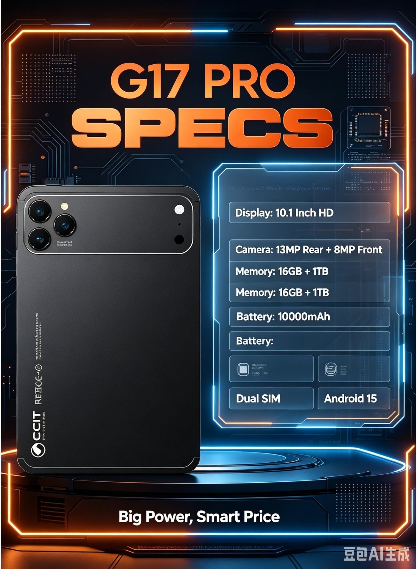 ccit-tab-g17-pro-black