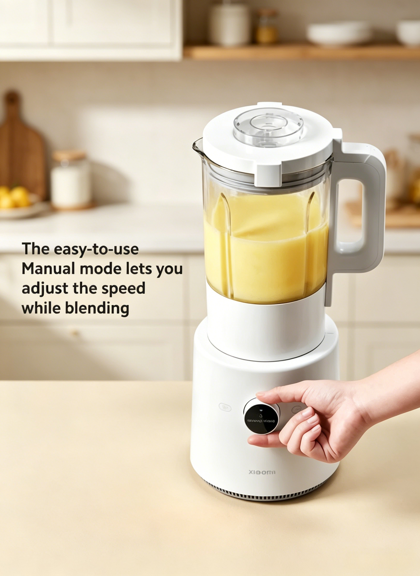 Xiaomi Smart Blender, 9 Speed Settings Hot & Cold Cooking Blender with 8 Stainless Steel Blades