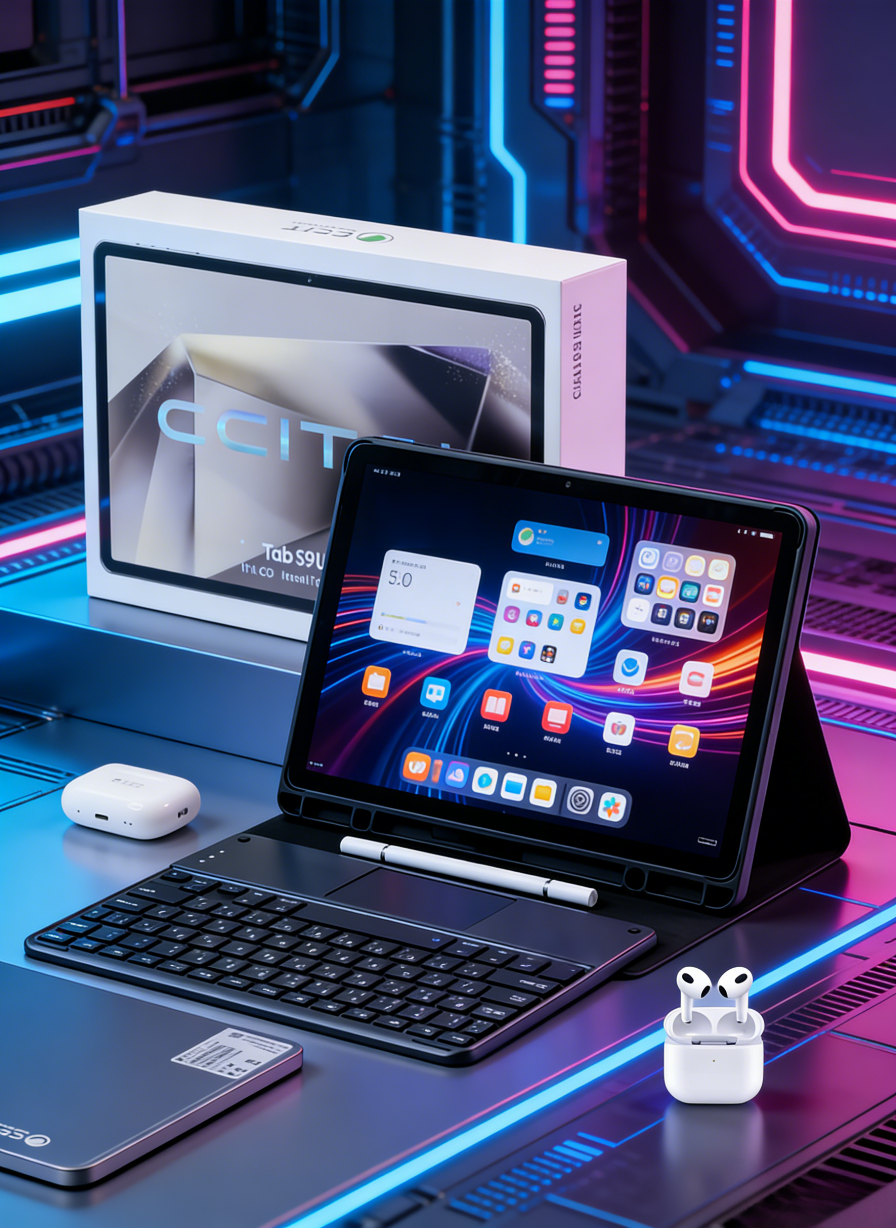 CCIT Tablet TAB S9ULTRA  RAM:16GB ROM:1TB OS: Android 15.0