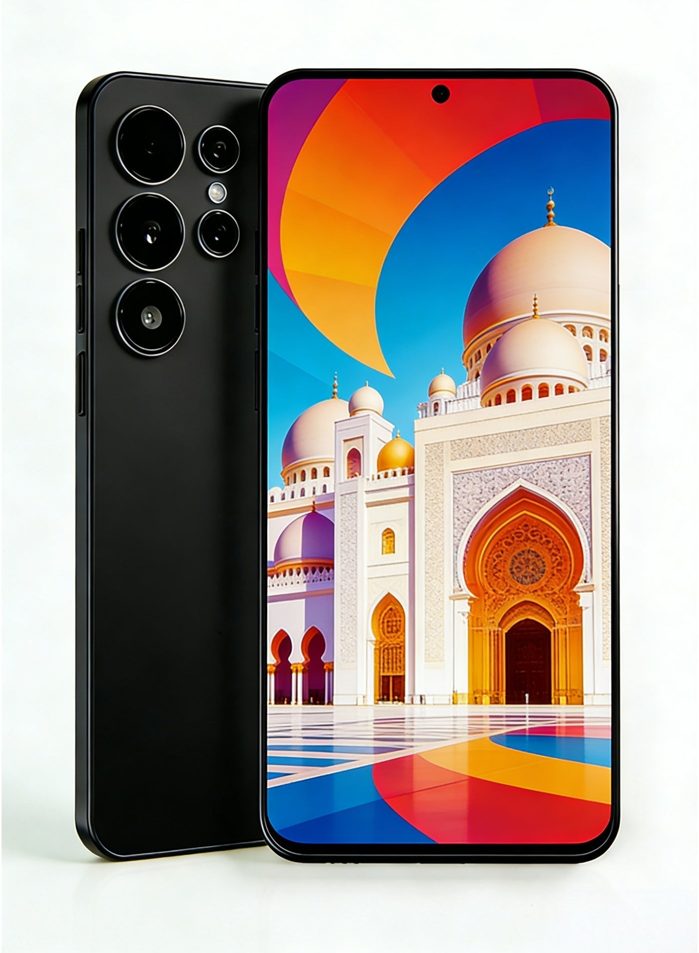 CCIT S24 Ultra 6.8-inch HD Full Screen 6000mAh Massive Battery 13MP Dual Camera  Black