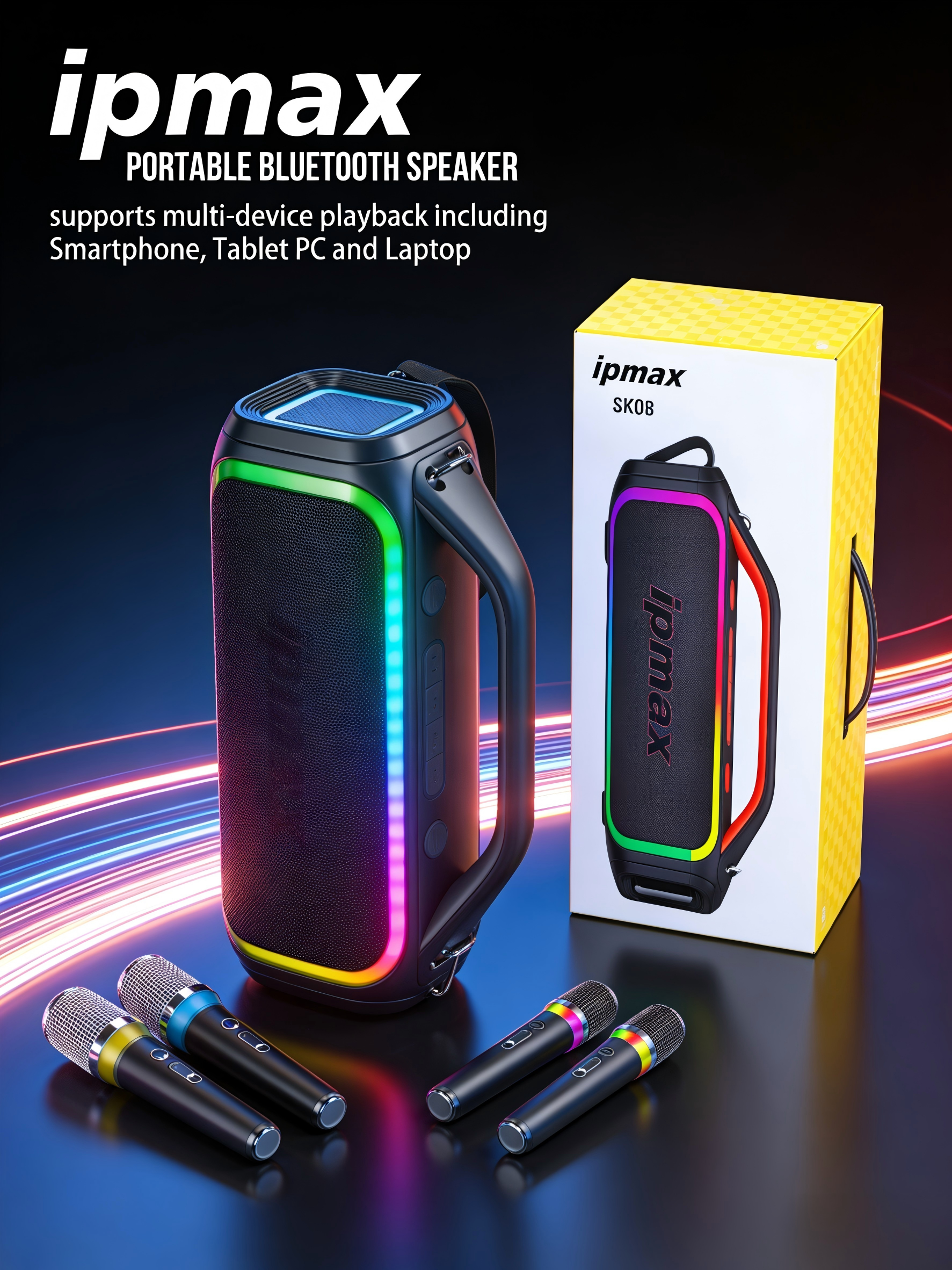 Ipmax SK08 Bluetooth speakers
