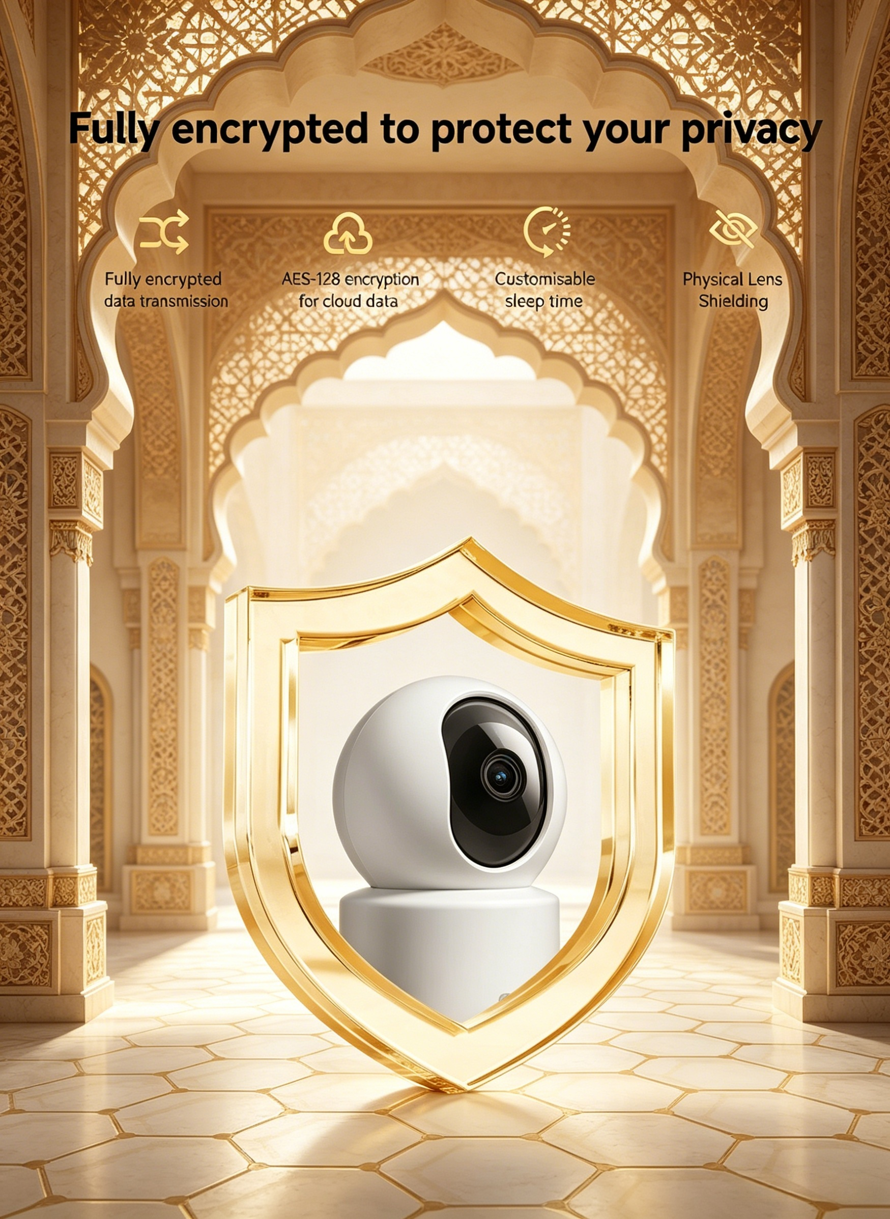 Xiaomi Smart Camera C201, 1080P Home Security IP Camera with Privacy Protection & Smart Motion Tracking