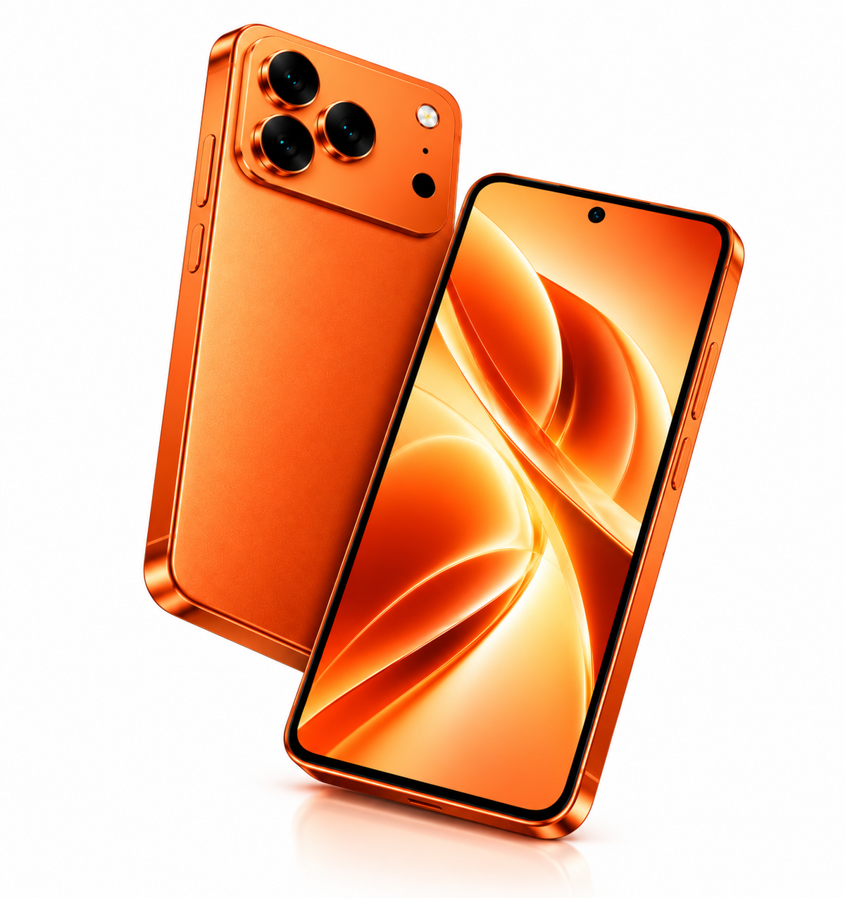 CCIT M17 Pro Max 7.2-inch Full HD Super LCD Android 15 AI Camera - Orange