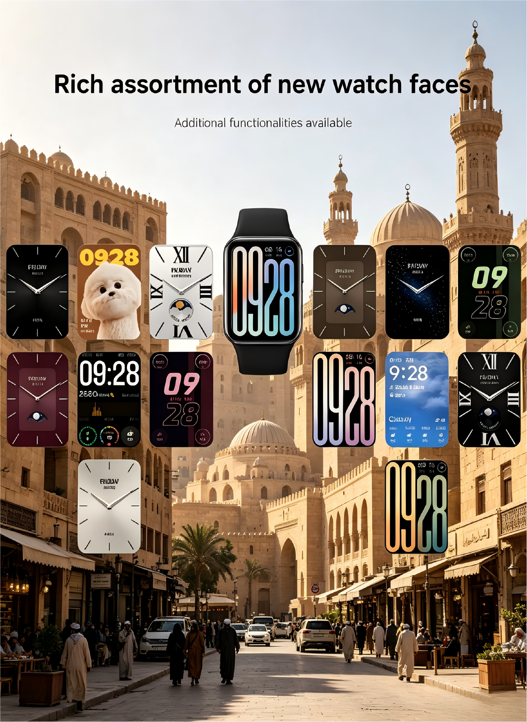 Xiaomi Smart Band 9 Pro (Obsidian Black), 1.74" AMOLED Display, 5ATM Waterproof Fitness Tracker with All-Round Health Monitoring