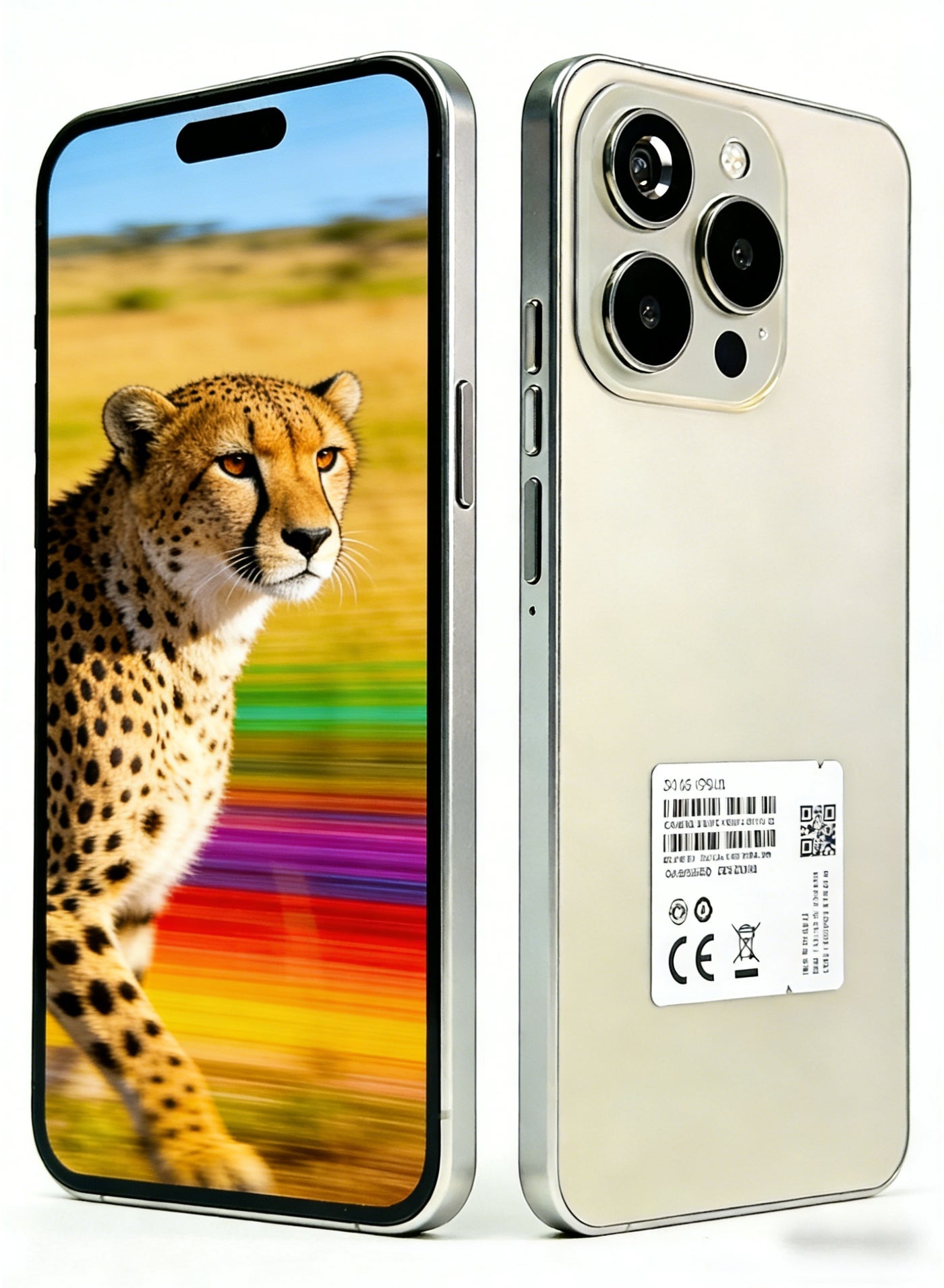 CCIT i16 Pro Max 6.8"HD FRONT: 8MP RAM:8GB FACE ID FULL SCREEN BACK:13MP ROM:512 Silver