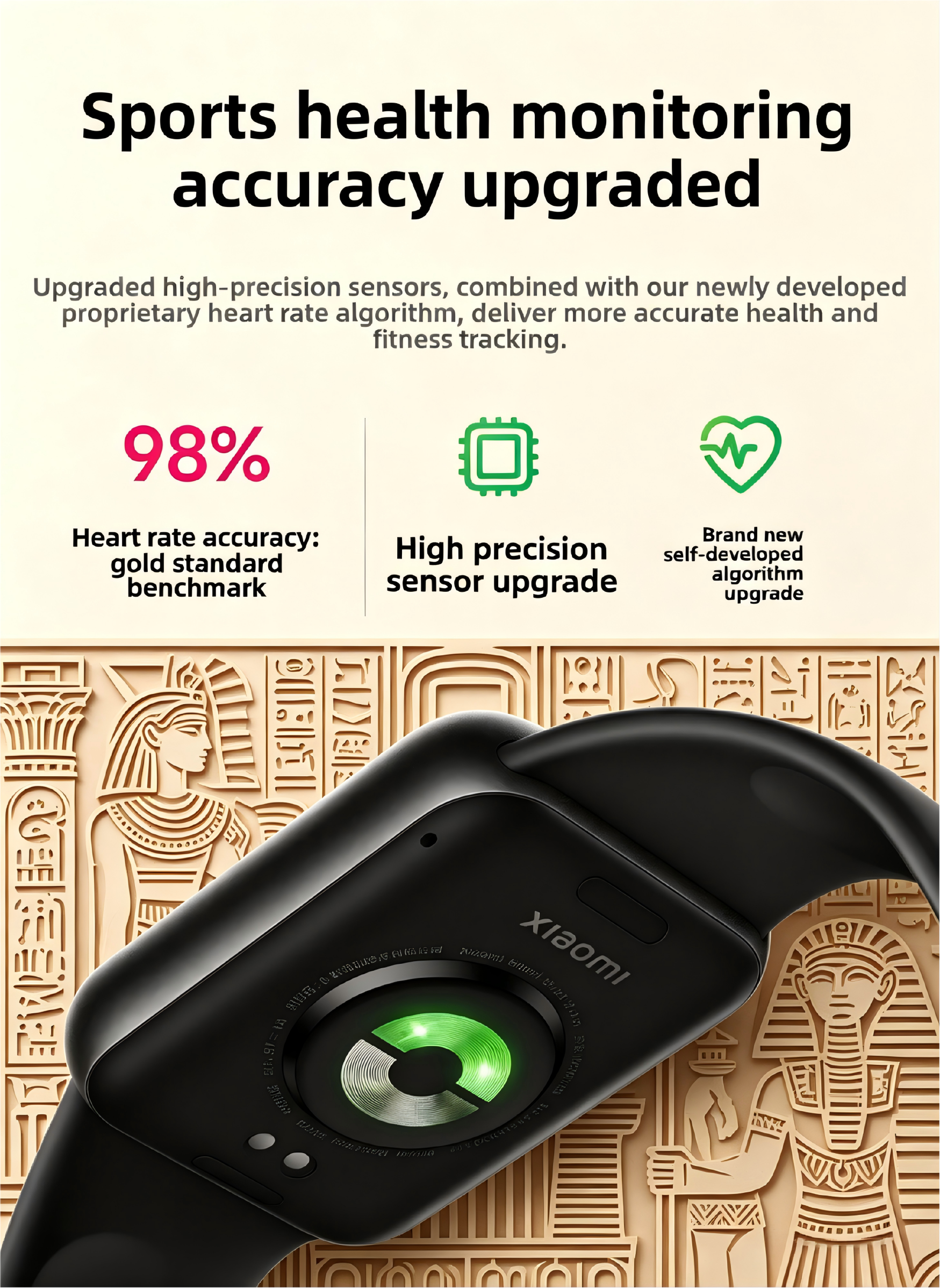 Xiaomi Smart Band 9 Pro (Obsidian Black), 1.74" AMOLED Display, 5ATM Waterproof Fitness Tracker with All-Round Health Monitoring