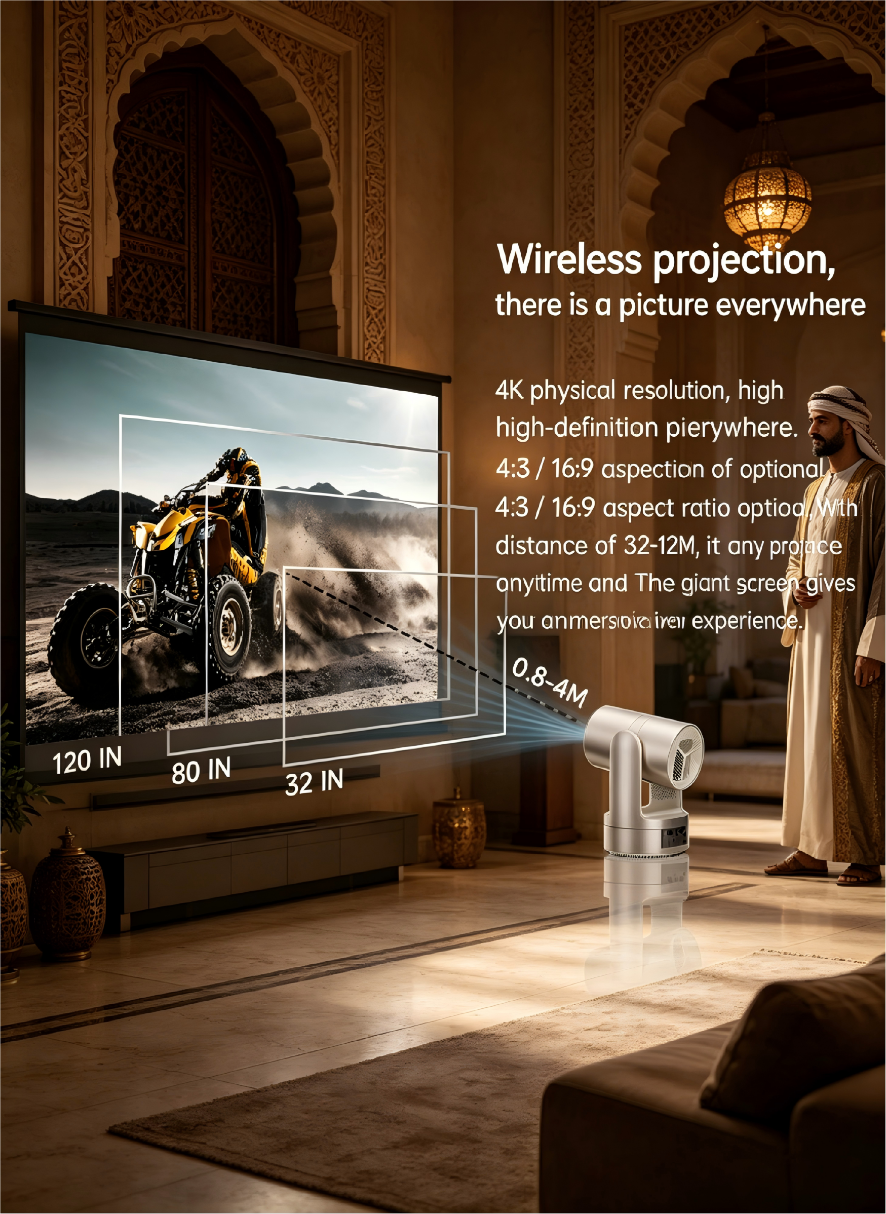 Kalobee Smart  Home Theater Projector