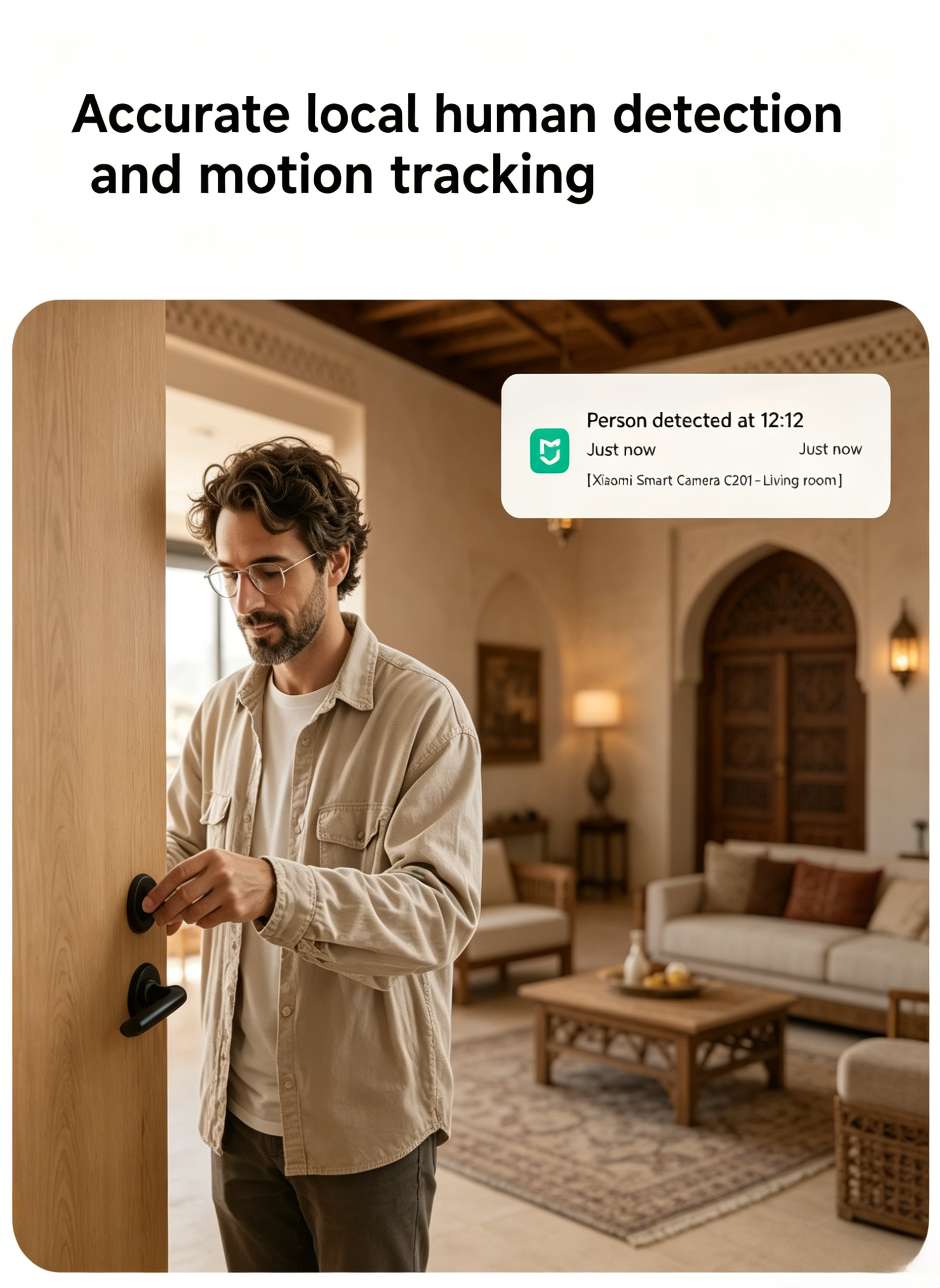 Xiaomi Smart Camera C201, 1080P Home Security IP Camera with Privacy Protection & Smart Motion Tracking