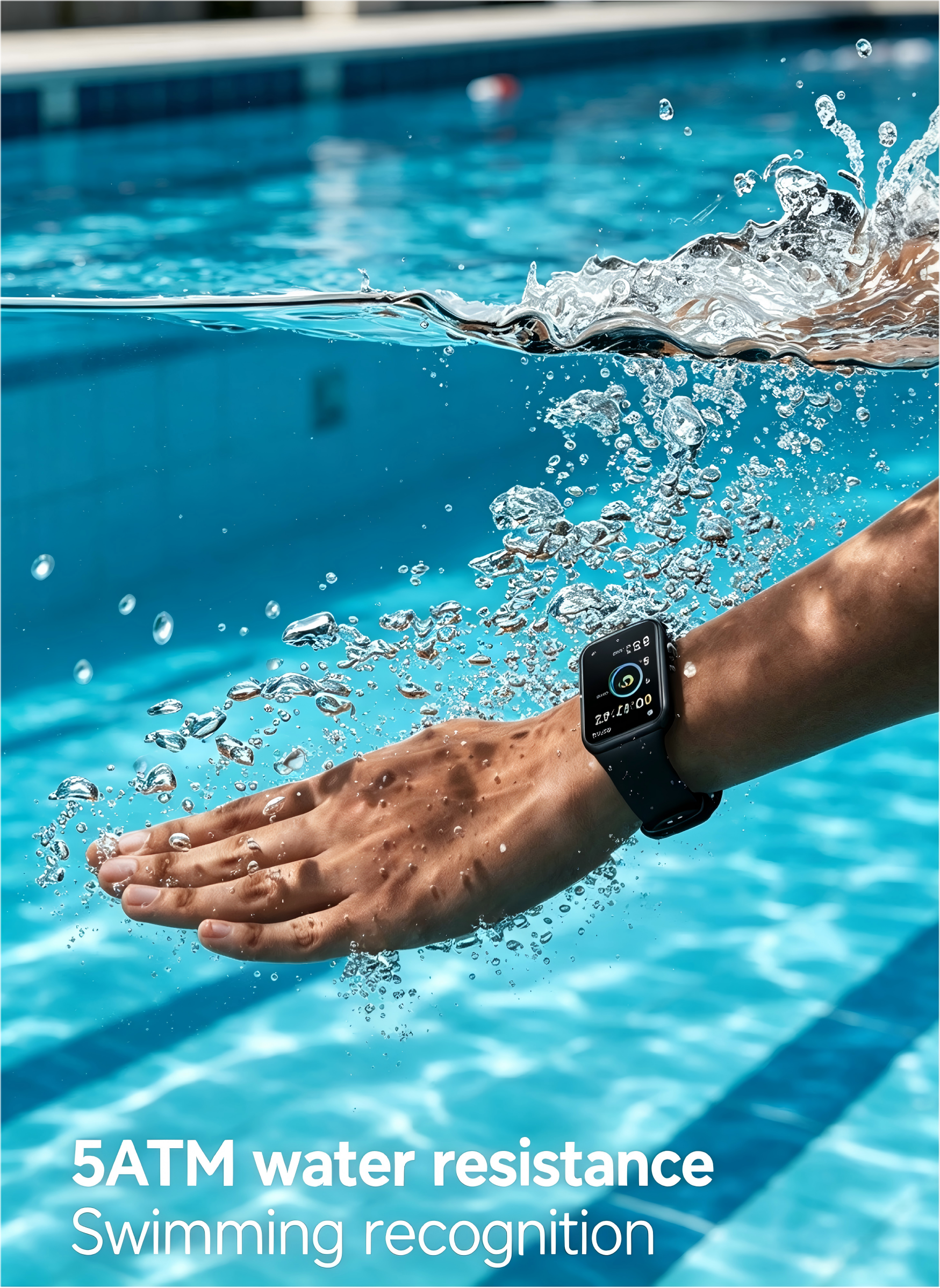 Xiaomi Smart Band 9 Pro (Obsidian Black), 1.74" AMOLED Display, 5ATM Waterproof Fitness Tracker with All-Round Health Monitoring