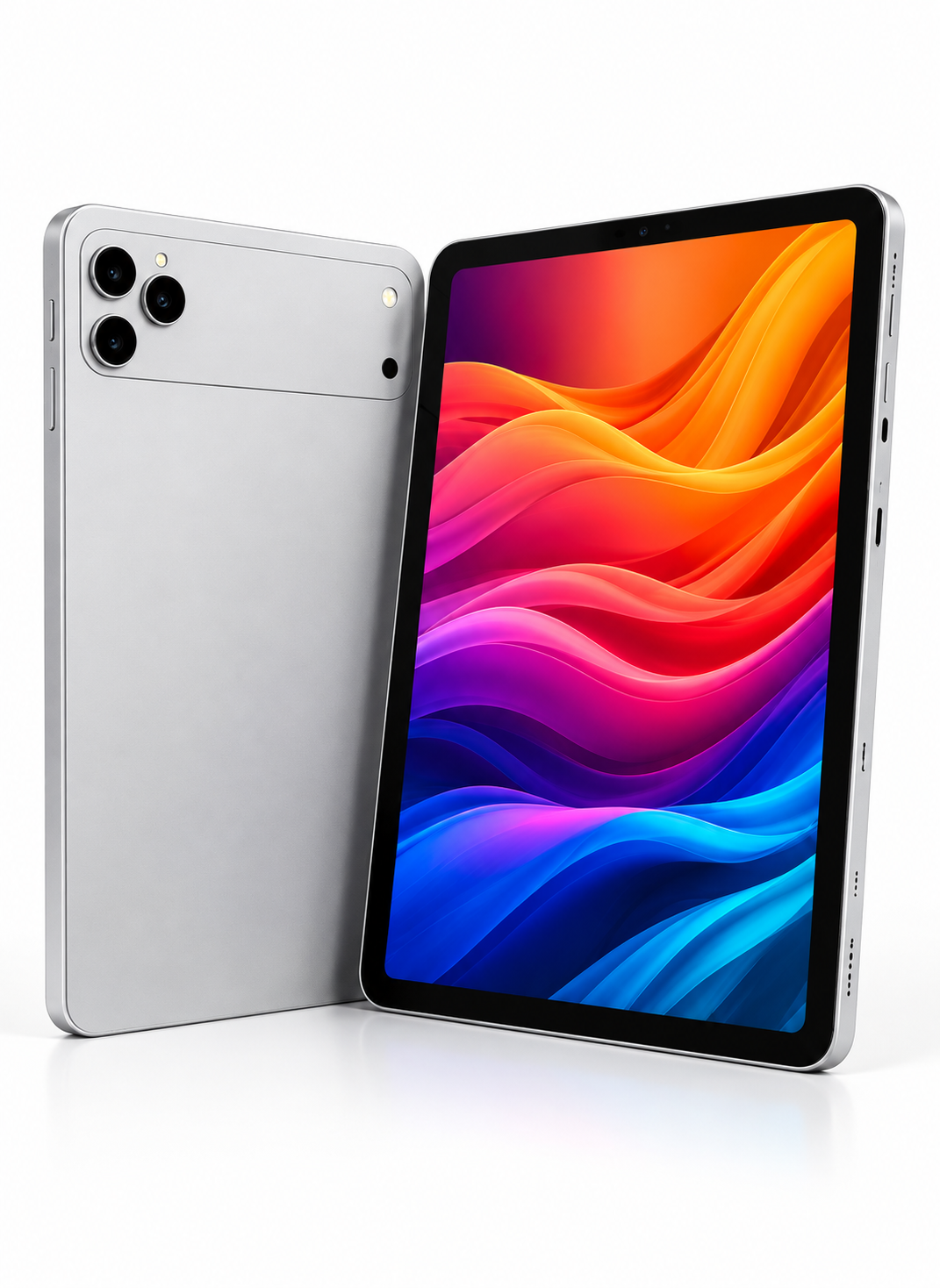 جهاز CCIT Tab 17 Plus بشاشة 11 بوصة IPS LCD بتقنية In-Cell، نظام أندرويد 15، سعة 16 جيجابايت + 1 تيرابايت، بطارية 12000 مللي أمبير، كاميرا 13 ميجابكسل + 28 ميجابكسل - فضي