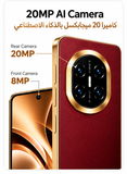 CCIT Mate X7 Smartphone 5G 6.6-inch Full HD Android 16 8GB+512GB 20MP AI Camera 6000mAh - Red