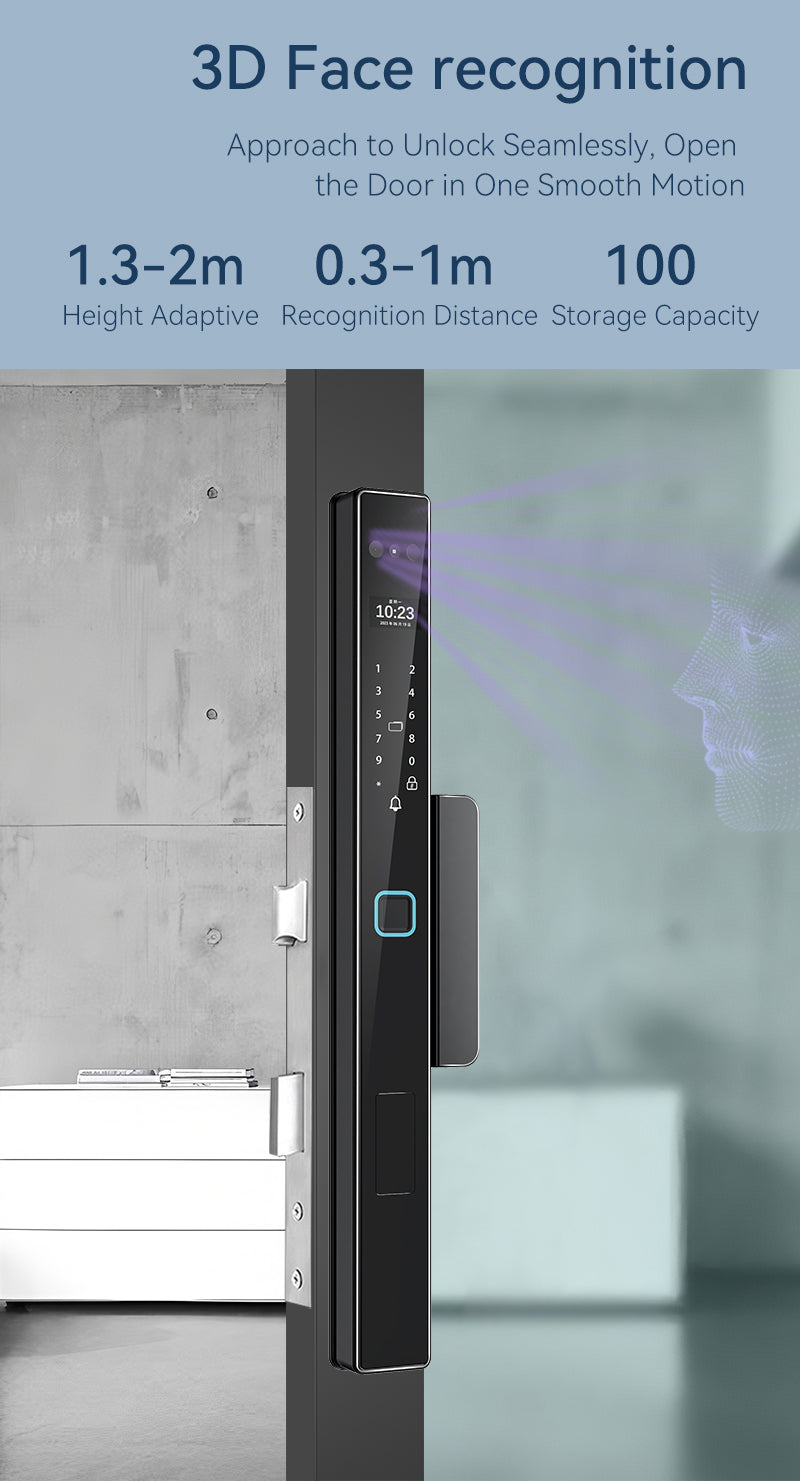D1 Palm Vein & Facial RecognitionFully Automatic Smart Lock