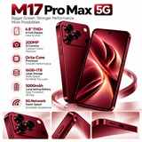 CCIT M17 Pro Max 7.2-inch Full HD Super LCD Android 15 AI Camera - Red