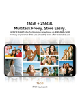 هونر X7d 5G، بشاشة 6.77 بوصة، شريحتين، لون أسود مخملي، ذاكرة 8 جيجابايت + 256 جيجابايت - نسخة الشرق الأوسط