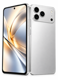 هاتف CCIT T17 برو ماكس 5G، شاشة 6.8 بوصة HD+ بتقنية In-Cell، أندرويد 15، ذاكرة 16 جيجابايت + 1 تيرابايت، بطارية 6000 مللي أمبير - أبيض